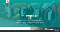 Desktop Screenshot of freepress.coop
