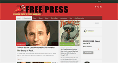 Desktop Screenshot of freepress.org